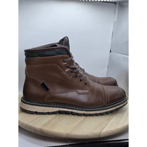 Denver Hayes Mens T-Max insulated Brown Boot (sz 11) Ankle - Picture 3 of 11